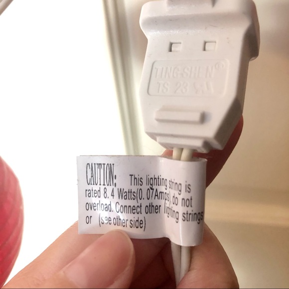 Pink Paper Lantern Lights - Picture 9 of 9